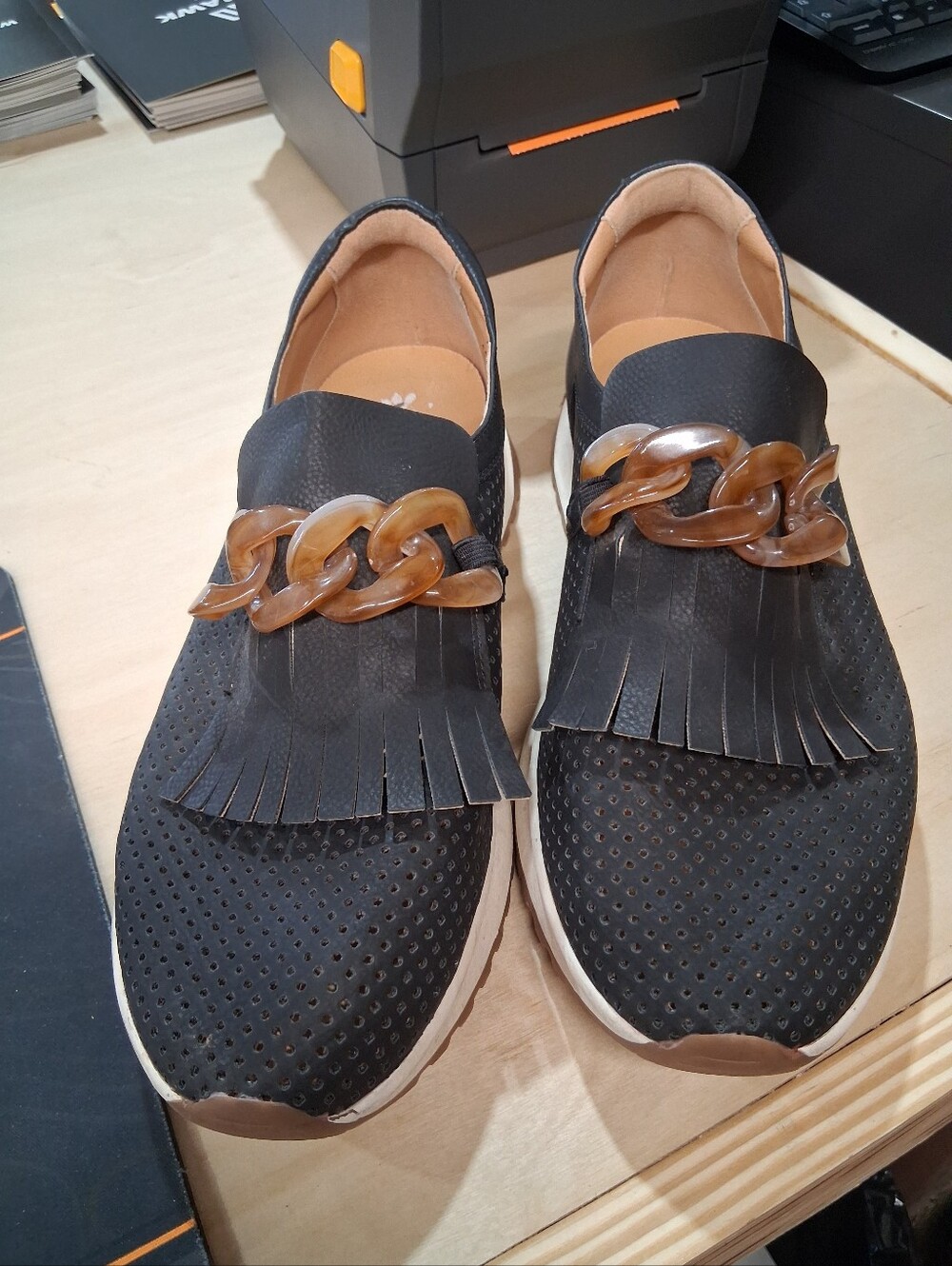 Yellow box Slip-On Casual Loafers